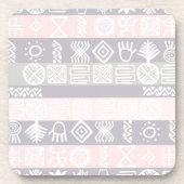 Ethnic African Boho Design Untersetzer (Vorderseite)