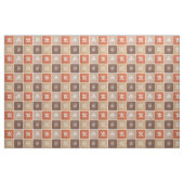 Ethnic African pattern with Adinkra symbols Stoff (Fat Quarter (45,7 x 55,9 cm))