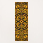 Ethnic Amber Mandala 2 Yogamatte (Vorderseite)
