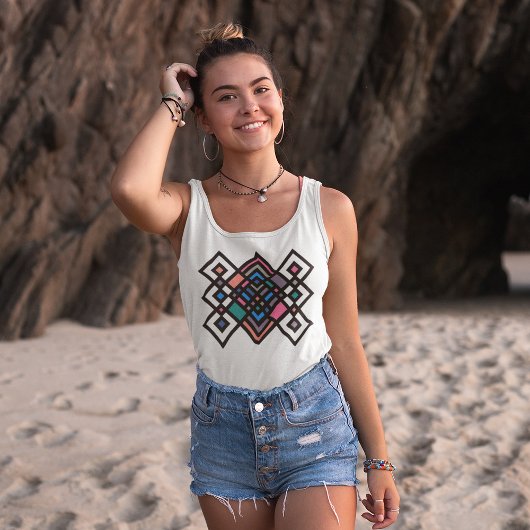 Ethnic Aztec Tank Top