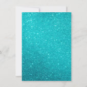 Ethnic Baby Mermaid Baby Shower Einladung (Rückseite)