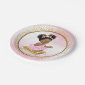 Ethnic Baby Princess Baby Shooting Paper Teller (Schrägansicht)