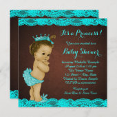 Ethnic Baby Shower Einladung (Vorne/Hinten)