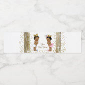 Ethnic Baby Showwater Bottle Labels Wasserflaschenetikett (Einzelnes Label)