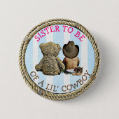 Ethnic bald Schwester eines Lil Cowboy Button (Vorderseite)