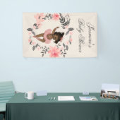Ethnic Ballerina Watercolor Kinderdusche Banner (Messeveranstaltung)