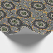 Ethnic Block Texture Geschenkpapier (Ecke)