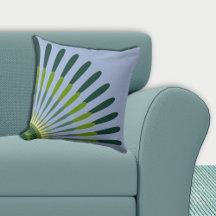 Ethnic Blue und Green Quarter Star Blume