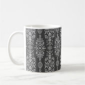 Ethnic Boho Chic: Nahtloses Stammesdesign Kaffeetasse (Links)