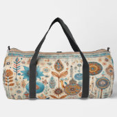 Ethnic Boho Elements Duffle Bag (Vorderseite)