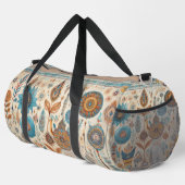 Ethnic Boho Elements Duffle Bag (Rechte Ecke)