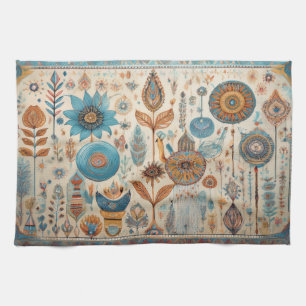 Ethnic Boho Elements Küchentuch
