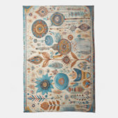 Ethnic Boho Elements Küchentuch (Vertikal)