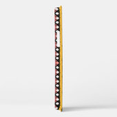 Ethnic Boho: Geometrische Pixel Print Case-Mate iPhone Hülle (Rückseite / Rechts)