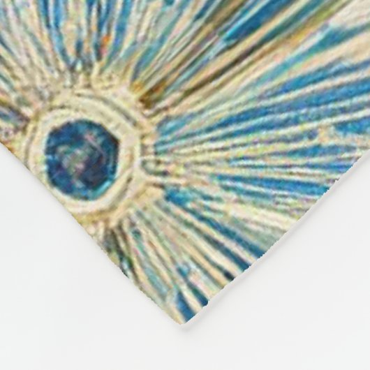 Ethnic Boho Patchwork Throw Blanket Fleecedecke (Ecke)