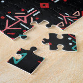 Ethnic Boho Tiles: Vintages nahtloses Muster Puzzle (Seite)