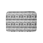 Ethnic Boho Tribal Art Print Badematte (Vorderseite)