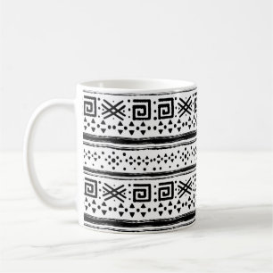 Ethnic Boho Tribal Art Print Kaffeetasse