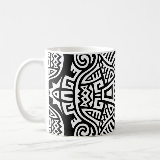 Ethnic Boho: Vintag Trendy Kaffeetasse (Links)