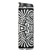 Ethnic Boho: Vintag Trendy Thermosbecher (Nach rechts gedreht)