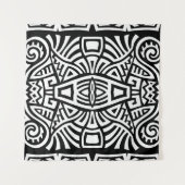 Ethnic Boho: Vintag Trendy Wandteppich (Vorderseite)