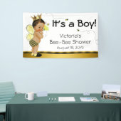 Ethnic Boy Bee Baby Dusche Banner (Messeveranstaltung)