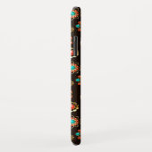 Ethnic Brooches Nahtloses Muster Case-Mate iPhone Hülle (Hinten/Rechts)