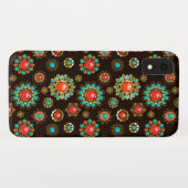 Ethnic Brooches Nahtloses Muster Case-Mate iPhone Hülle (Rückseite (Horizontal))