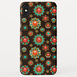 Ethnic Brooches Nahtloses Muster Case-Mate iPhone Hülle