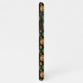 Ethnic Brooches Nahtloses Muster iPhone Hülle (Linke Seite)