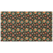 Ethnic Brooches Nahtloses Muster Tischdecke (Vorderseite (Horizontal))