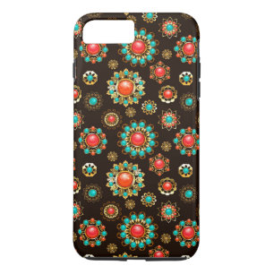 Ethnic Brooches Seamless Pattern Case-Mate iPhone Hülle