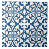Ethnic ceramic tile in portuguese fliese (Vorderseite)