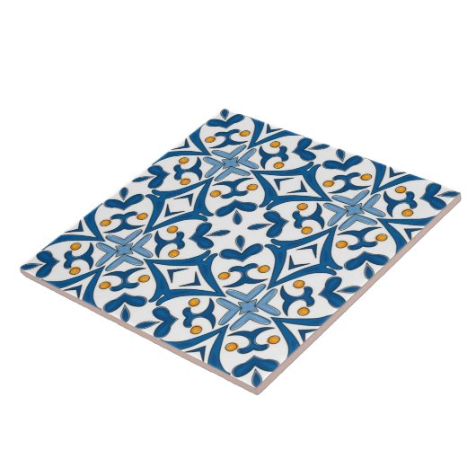 Ethnic ceramic tile in portuguese fliese (Seite)