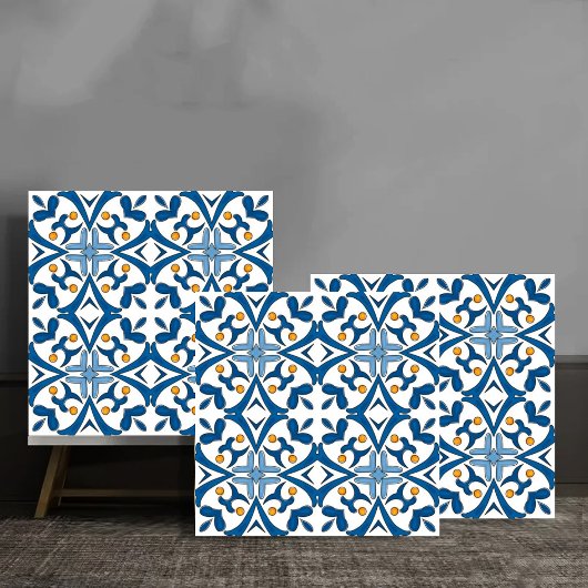 Ethnic ceramic tile in portuguese fliese