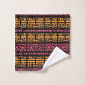 Ethnic Design Badetücher Set (Waschlappen)