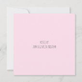 Ethnic Design Custom Engagement Party #2 Einladung (Rückseite)