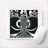 Ethnic Design Urban einzigartig klassisch Schwarz- Mousepad (Mit Mouse)