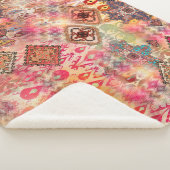 Ethnic Digital Abstrakt Seamless Muster Sherpadecke (3/4)