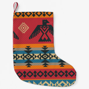 Ethnic Eagles Tribal Vintages Muster Kleiner Weihnachtsstrumpf