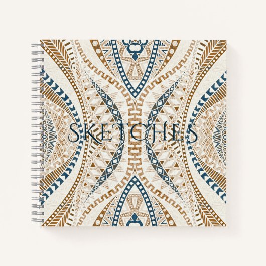 Ethnic Elegance Notizblock (Vorderseite)