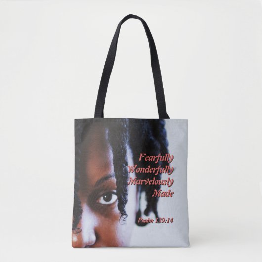 Ethnic FEARFULLY WONDERFULLY Christlich Tasche (Vorderseite)