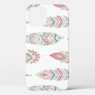 Ethnic Feathers Hand Drawn Illustration Case-Mate iPhone Hülle