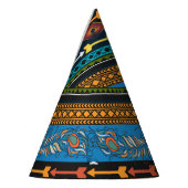 Ethnic Feathers: Stickerei Boho Chic Partyhütchen (Links)