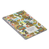 Ethnic Floral Foliage Notizblock (Rechte Seite)