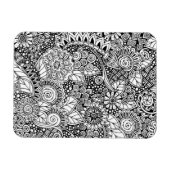 Ethnic Floral Inspiriert Magnet (Horizontal)