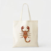 Ethnic Floral Scorpion Tragetasche (Vorne)