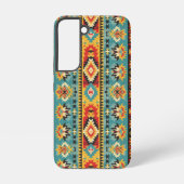 Ethnic Geometric Design Samsung Galaxy Hülle (Rückseite)