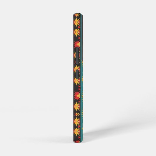 Ethnic Geometric Design Samsung Galaxy Hülle (Rechte Seite)