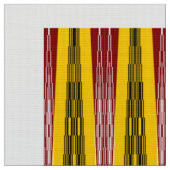 Ethnic Geometric Gold Stoff (Nahaufnahme)